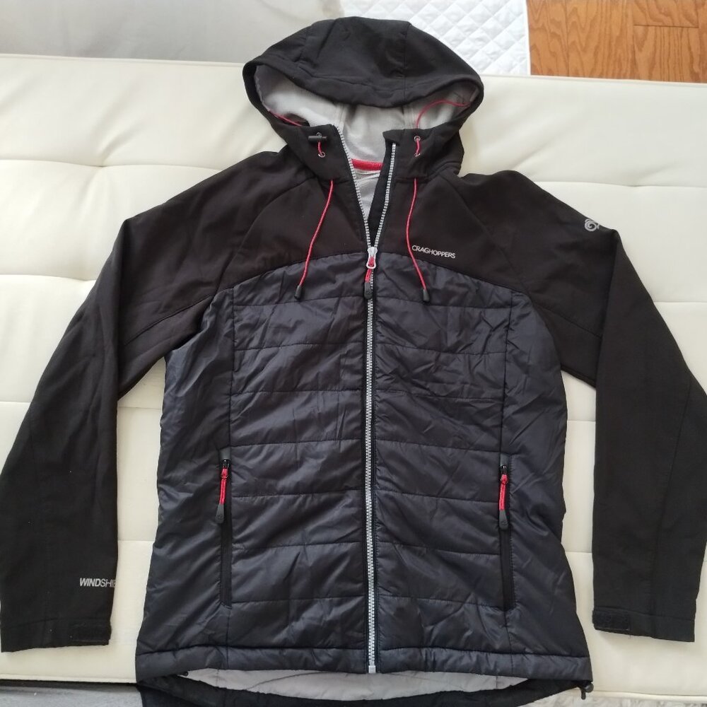 Women's MEDIUM (8) CRAGHOPPERS WINDSHIELD Hoodie Jacket